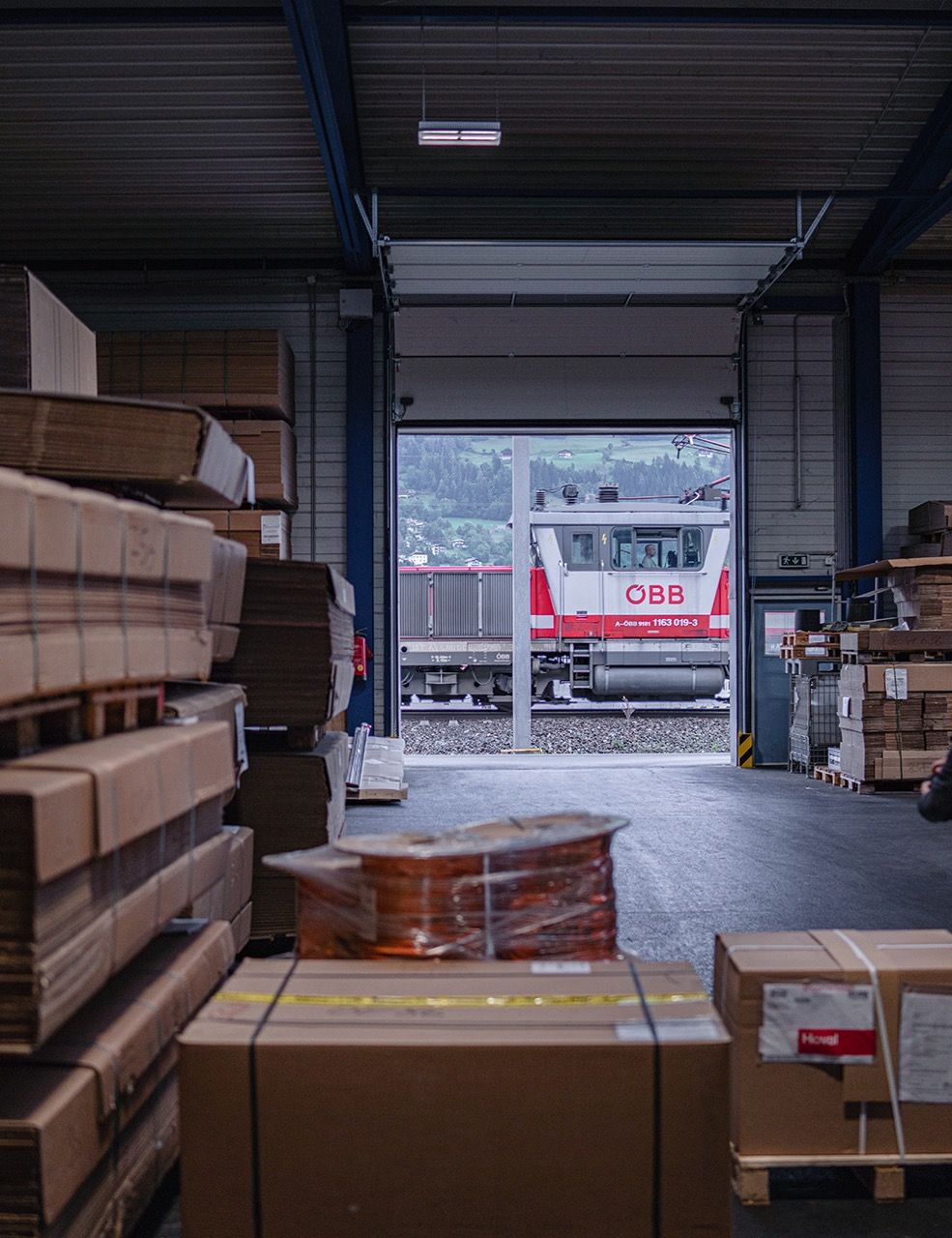 Costruzione del primo magazzino logistico Bild